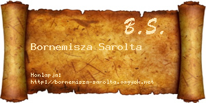 Bornemisza Sarolta névjegykártya